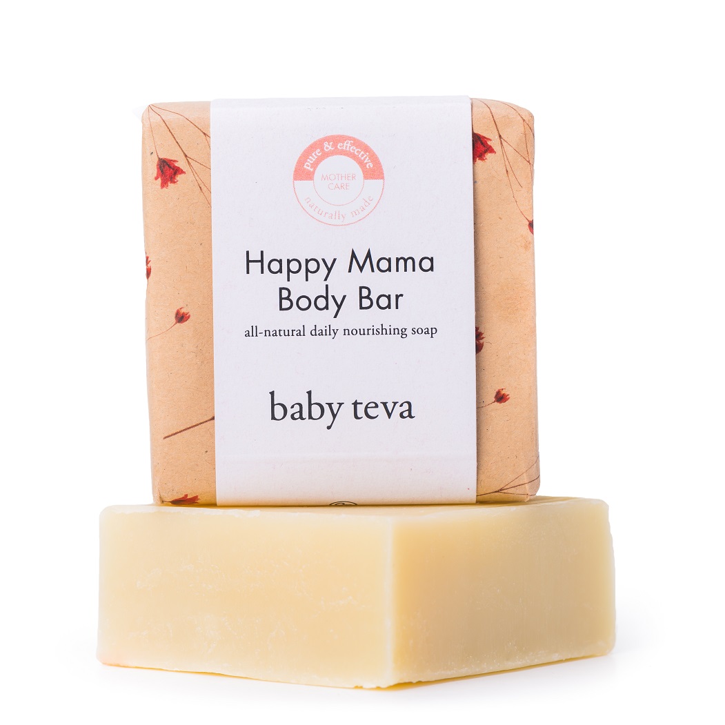  סבון מוצק Happy Mama 100% טבעי